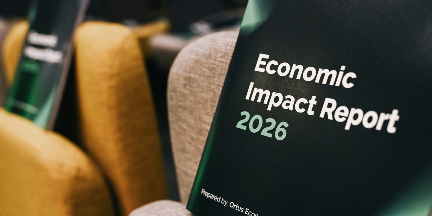 Image of the physical Economic Impact Report