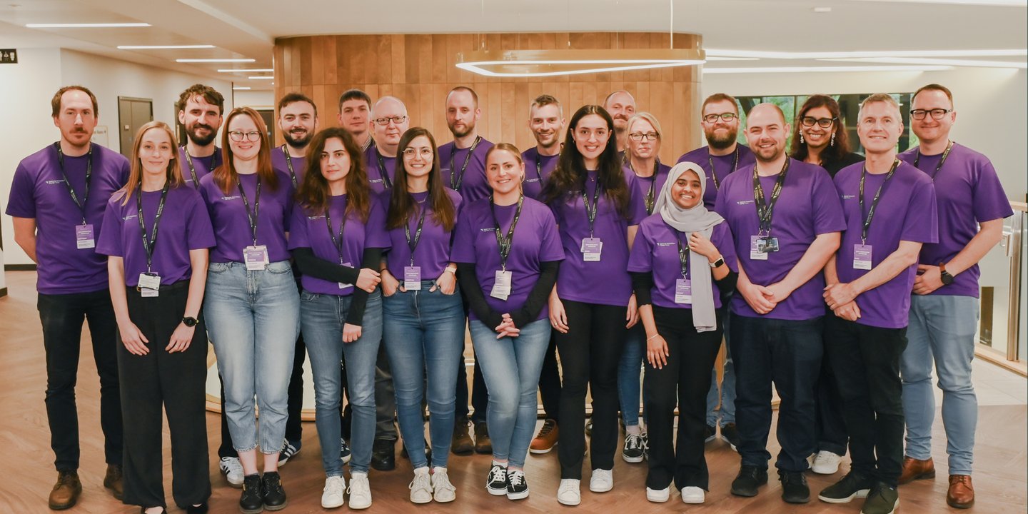 Image of the NICD team