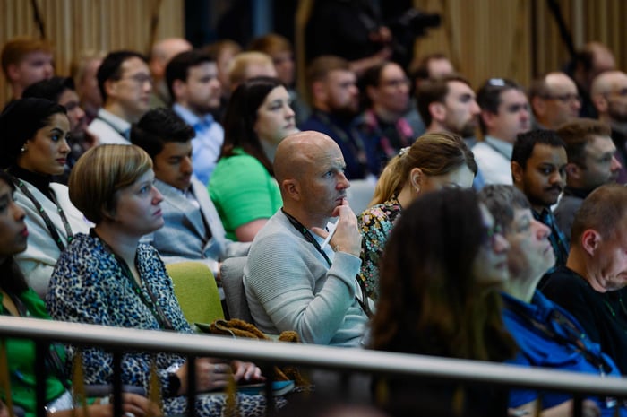 The Data Innovation Showcase audience